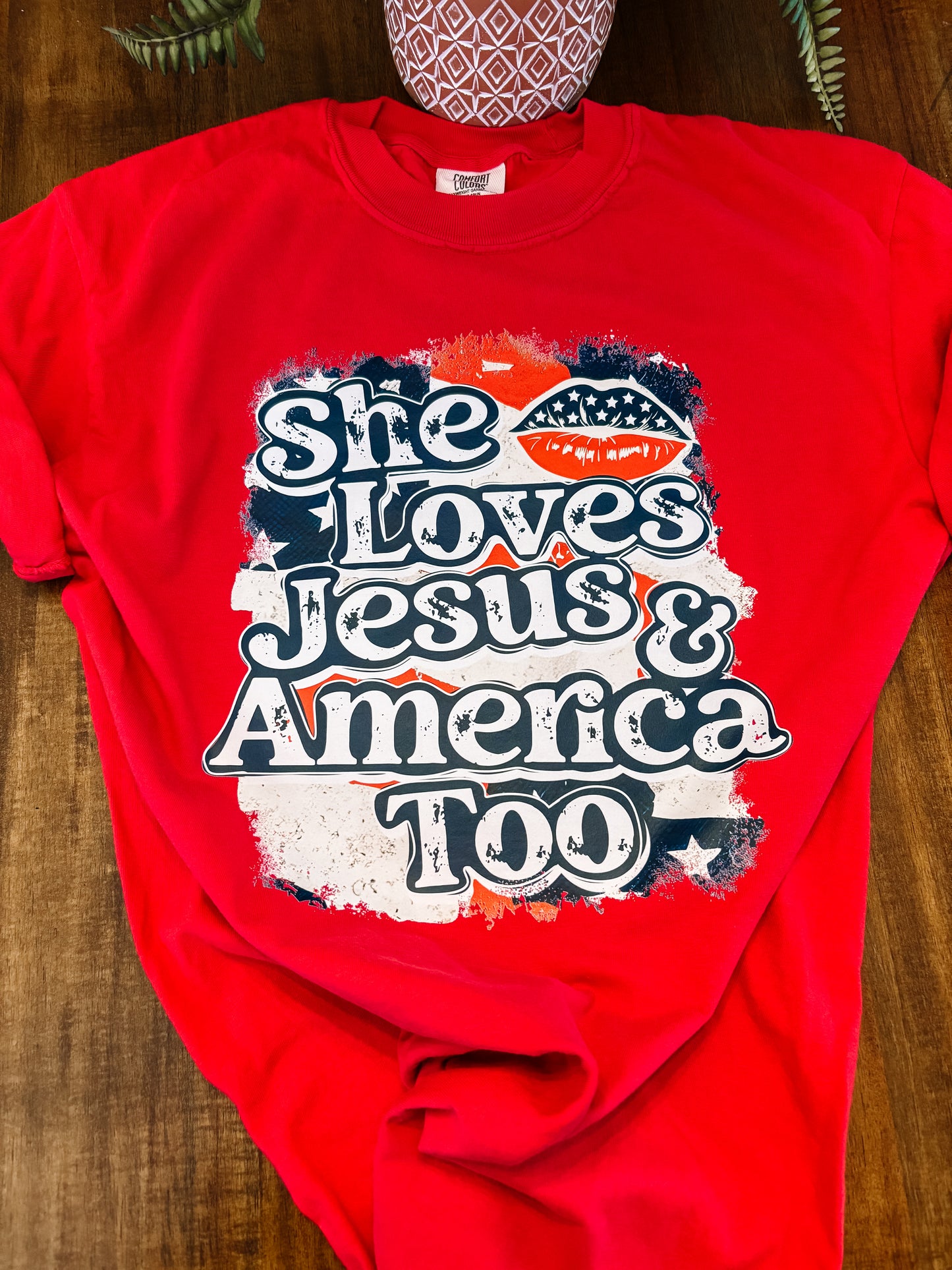 She Lives Jesus & America Too