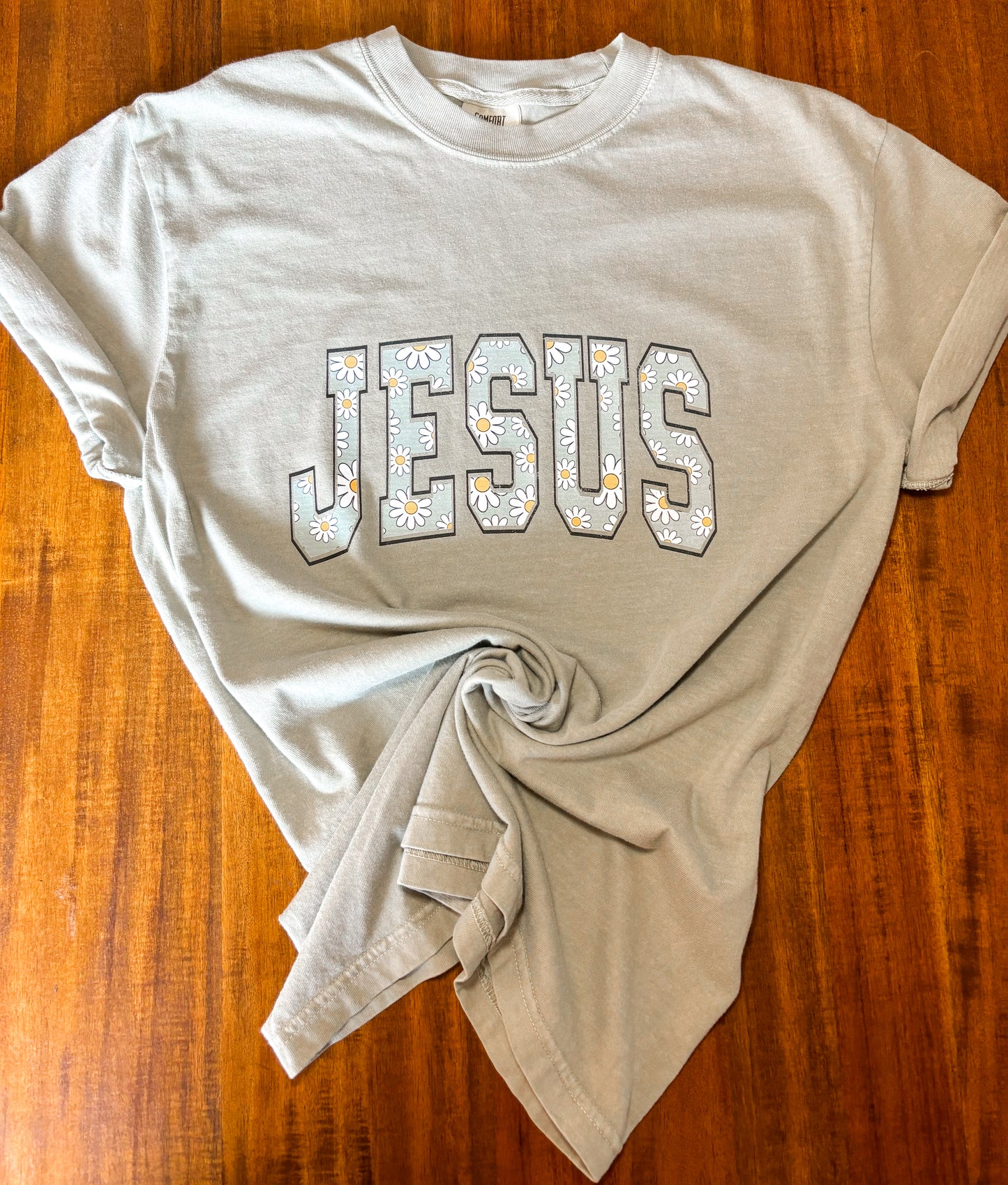 JESUS Floral Short Sleeve