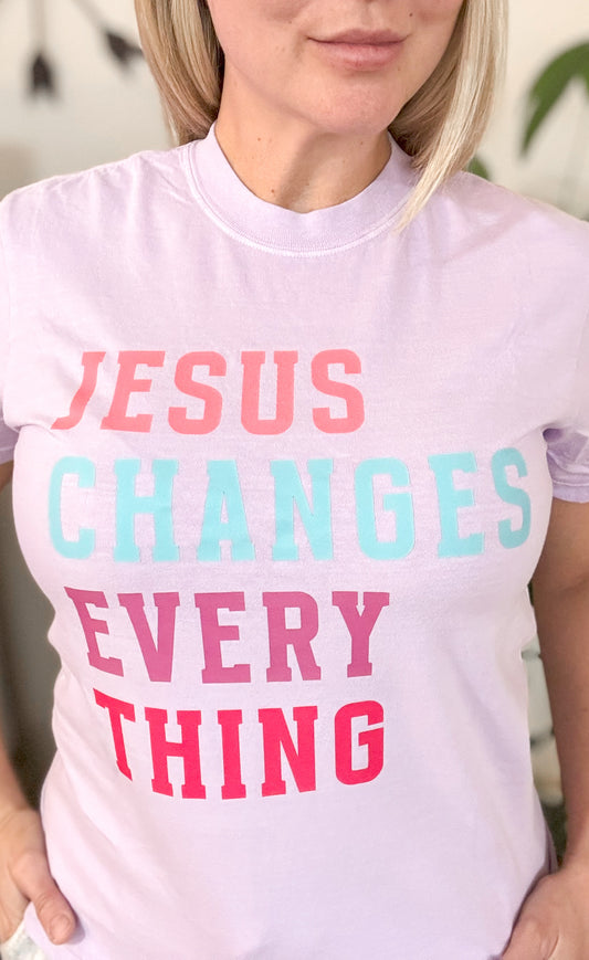 Jesus Changes Everything