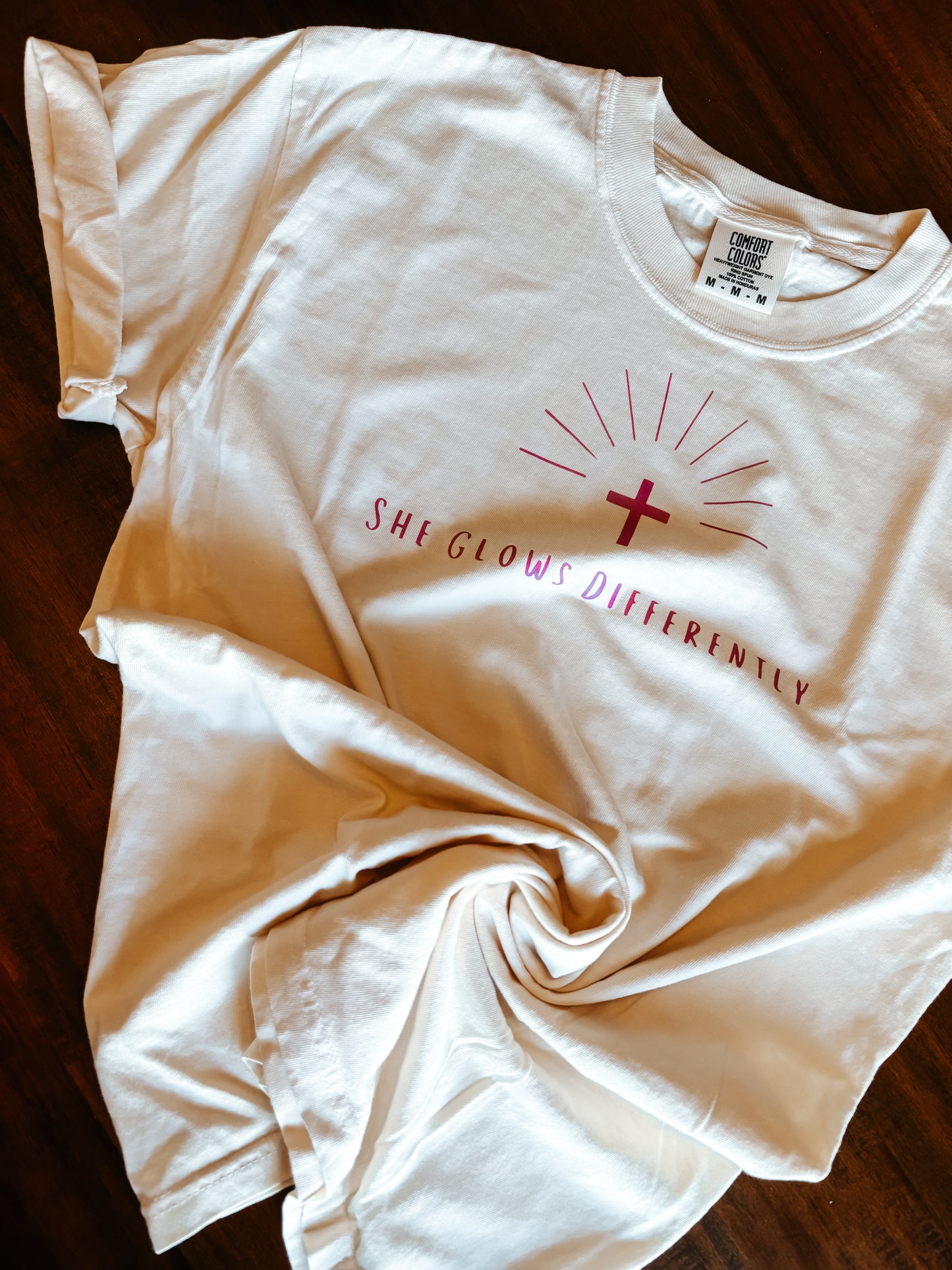 She Glows Differently Tee