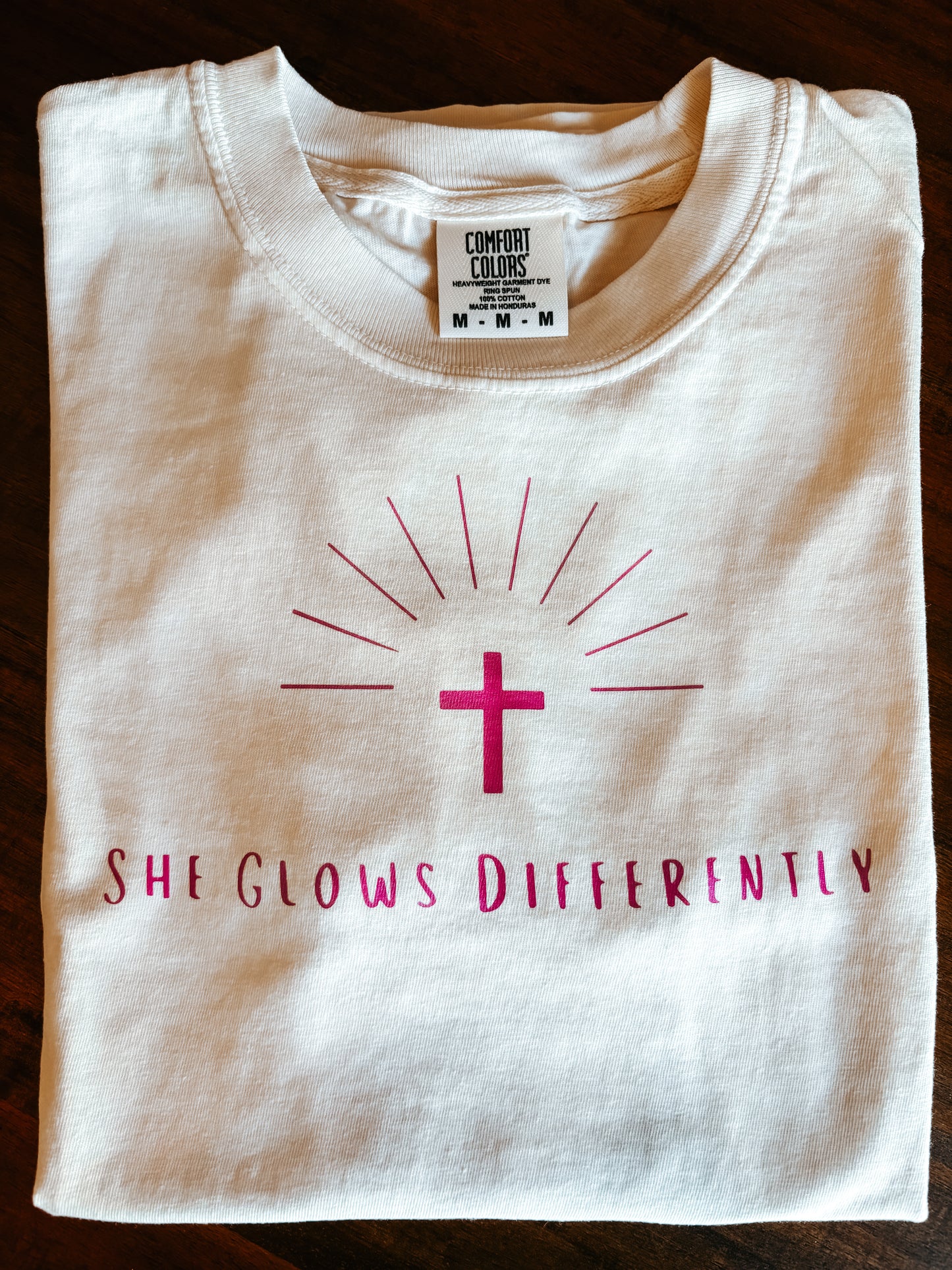 She Glows Differently Tee